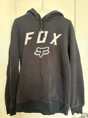 FOX Black Logo Hoodie